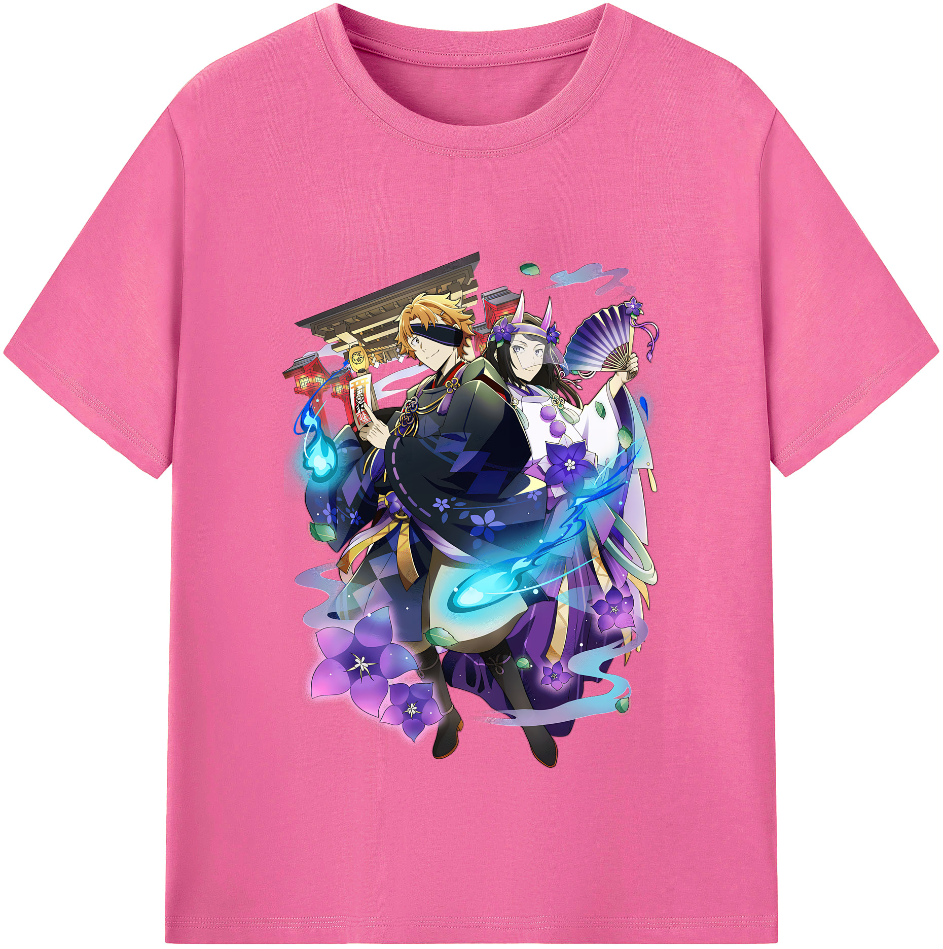 （画像用） 文豪ストレイドッグス Bungo Stray Dogs レディースカジュアルプリントTシャツ（綿100％）